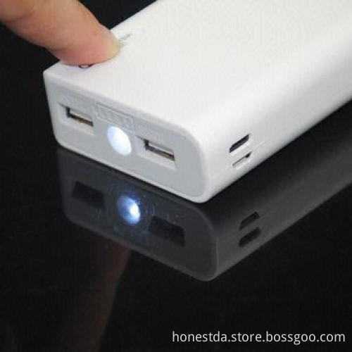 Dual USB Output Jack Power Banks, Charging for iPhone 5 with 13,200mAh Capacity, 5V DC/1.3A Input